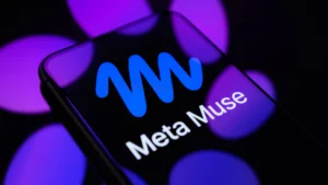 Meta Muse AI duke punuar në një kompjuter Mac.