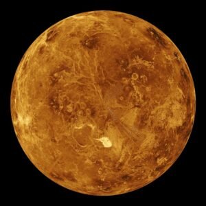 Një studim i ri sugjeron se Venusi mund të ketë pasur dikur një hënë, e cila u afrua gradualisht dhe përfundoi duke u përplasur me planetin.