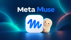 Ndërfaqja e Meta Muse AI personal agent.