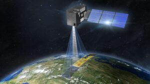 Image title: Earth observation satellites and climate monitoring