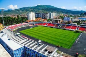 Stadiumi Elbasan Arena dhe ndeshja Egnatia–Midtjylland