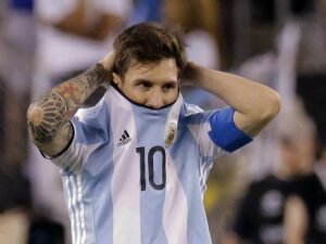  Lionel Messi me trofetë e Argjentinës