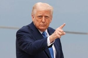 Donald Trump and Vladimir Putin amid an announcement about Russian diesel supplies and temporary US sanctions relief.